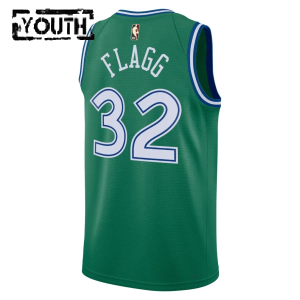 Maillot Enfant Dallas Mavericks Cooper Flagg Classic Edition 2025-26 Vert Swingman