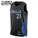 Maillot Enfant Dallas Mavericks Daniel Gafford City Edition 2025-26 Noir Swingman
