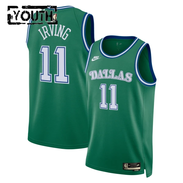 Maillot Enfant Dallas Mavericks Kyrie Irving Classic Edition 2025-26 Vert Swingman