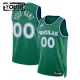 Maillot Enfant Dallas Mavericks Personnalisé Classic Edition 2025-26 Vert Swingman