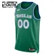 Maillot Enfant Dallas Mavericks Personnalisé Classic Edition 2025-26 Vert Swingman