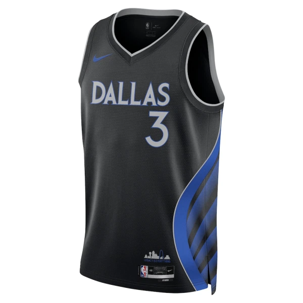 Maillot Homme Dallas Mavericks Anthony Davis City Edition 2025-26 Noir Swingman