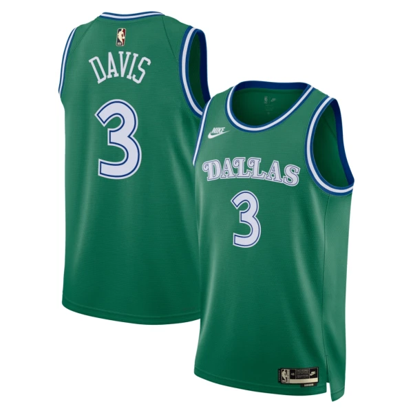 Maillot Homme Dallas Mavericks Anthony Davis Classic Edition 2025-26 Vert Swingman