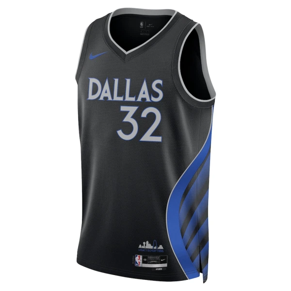 Maillot Homme Dallas Mavericks Cooper Flagg City Edition 2025-26 Noir Swingman
