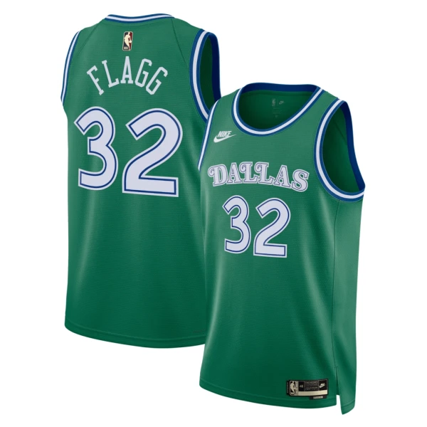 Maillot Homme Dallas Mavericks Cooper Flagg Classic Edition 2025-26 Vert Swingman