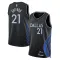 Maillot Homme Dallas Mavericks Daniel Gafford City Edition 2025-26 Noir Swingman