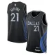 Maillot Homme Dallas Mavericks Daniel Gafford City Edition 2025-26 Noir Swingman