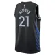 Maillot Homme Dallas Mavericks Daniel Gafford City Edition 2025-26 Noir Swingman