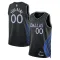 Maillot Homme Dallas Mavericks Personnalisé City Edition 2025-26 Noir Swingman