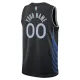 Maillot Homme Dallas Mavericks Personnalisé City Edition 2025-26 Noir Swingman