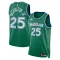 Maillot Homme Dallas Mavericks Washington JR Classic Edition 2025-26 Vert Swingman