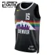 Maillot Enfant Denver Nuggets Nikola Jokic City Edition 2025-26 Noir Swingman