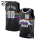 Maillot Enfant Denver Nuggets Personnalisé City Edition 2025-26 Noir Swingman