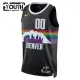 Maillot Enfant Denver Nuggets Personnalisé City Edition 2025-26 Noir Swingman