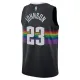 Maillot Homme Denver Nuggets Cameron Johnson City Edition 2025-26 Noir Swingman
