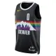 Maillot Homme Denver Nuggets Christian Braun City Edition 2025-26 Noir Swingman