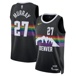 Maillot Homme Denver Nuggets Jamal Murray City Edition 2025-26 Noir Swingman