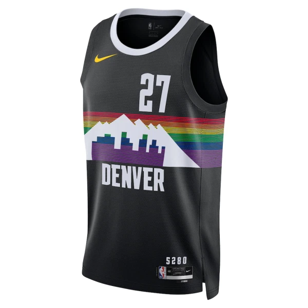 Maillot Homme Denver Nuggets Jamal Murray City Edition 2025-26 Noir Swingman