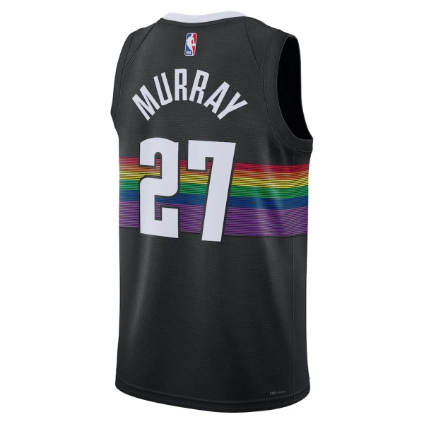 Maillot Homme Denver Nuggets Jamal Murray City Edition 2025-26 Noir Swingman