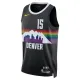 Maillot Homme Denver Nuggets Nikola Jokic City Edition 2025-26 Noir Swingman