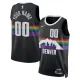 Maillot Homme Denver Nuggets Personnalisé City Edition 2025-26 Noir Swingman