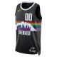 Maillot Homme Denver Nuggets Personnalisé City Edition 2025-26 Noir Swingman
