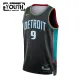 Maillot Enfant Detroit Pistons Ausar Thompson City Edition 2025-26 Noir Swingman