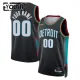 Maillot Enfant Detroit Pistons Personnalisé City Edition 2025-26 Noir Swingman Maillot Enfant Detroit Pistons Personnalisé City Edition 2025-26 Noir Swingman