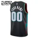 Maillot Enfant Detroit Pistons Personnalisé City Edition 2025-26 Noir Swingman