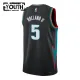 Maillot Enfant Detroit Pistons Ron Holland II City Edition 2025-26 Noir Swingman