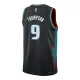 Maillot Homme Detroit Pistons Ausar Thompson City Edition 2025-26 Noir Swingman
