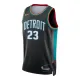 Maillot Homme Detroit Pistons Jaden Ivey City Edition 2025-26 Noir Swingman