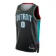Maillot Homme Detroit Pistons Jalen Duren City Edition 2025-26 Noir Swingman