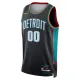 Maillot Homme Detroit Pistons Personnalisé City Edition 2025-26 Noir Swingman