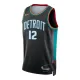 Maillot Homme Detroit Pistons Tobias Harris City Edition 2025-26 Noir Swingman