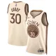 Maillot Homme Golden State Warriors Stephen Curry City Edition 2025-26 Blanc Swingman