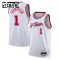 Maillot Enfant Houston Rockets Amen Thompson City Edition 2025-26 Blanc Swingman