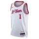 Maillot Homme Houston Rockets Amen Thompson City Edition 2025-26 Blanc Swingman
