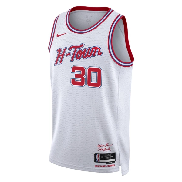 Maillot Homme Houston Rockets Clint Capela City Edition 2025-26 Blanc Swingman
