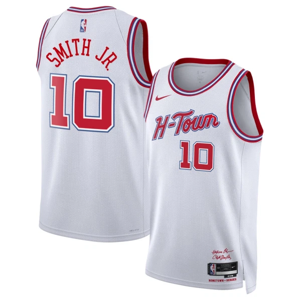 Maillot Homme Houston Rockets Jabari Smith Jr City Edition 2025-26 Blanc Swingman Maillot Homme Houston Rockets Jabari Smith Jr City Edition 2025-26 Blanc Swingman