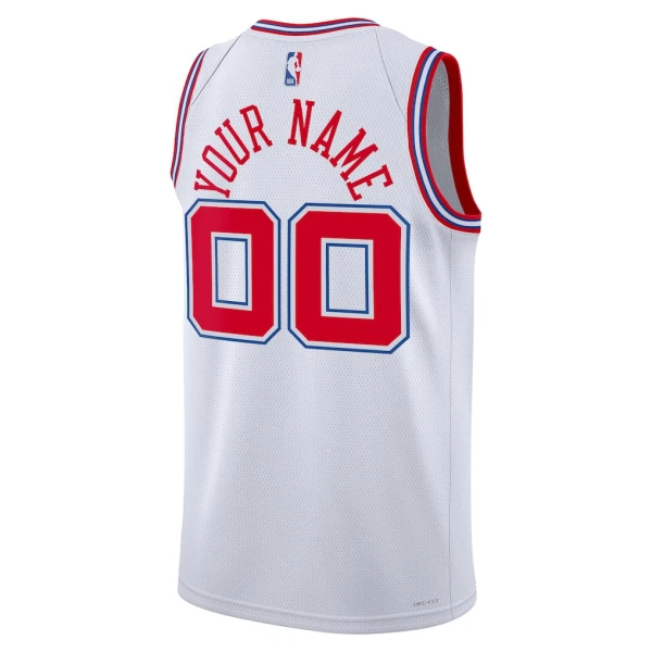 Maillot Homme Houston Rockets Personnalisé City Edition 2025-26 Blanc Swingman