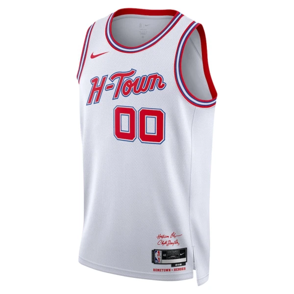 Maillot Homme Houston Rockets Personnalisé City Edition 2025-26 Blanc Swingman