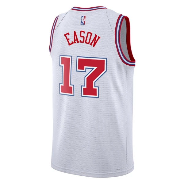 Maillot Homme Houston Rockets Tari Eason City Edition 2025-26 Blanc Swingman