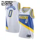 Maillot Enfant Indiana Pacers Tyrese Haliburton City Edition 2025-26 Blanc Swingman