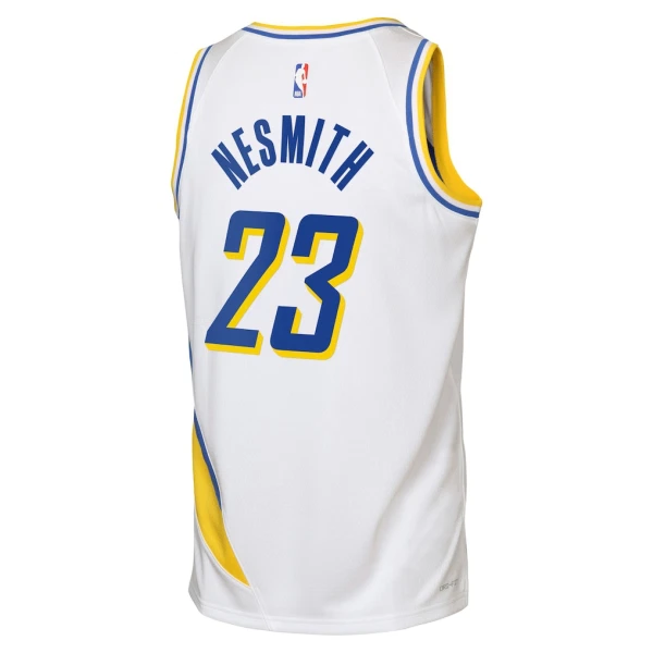 Maillot Homme Indiana Pacers Aaron Nesmith City Edition 2025-26 Blanc Swingman