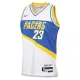 Maillot Homme Indiana Pacers Aaron Nesmith City Edition 2025-26 Blanc Swingman