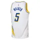 Maillot Homme Indiana Pacers Jarace Walker City Edition 2025-26 Blanc Swingman