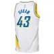 Maillot Homme Indiana Pacers Pascal Siakam City Edition 2025-26 Blanc Swingman