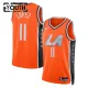 Maillot Enfant LA Clippers Brook Lopez City Edition 2025-26 Orange Swingman