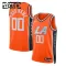 Maillot Enfant LA Clippers Personnalisé City Edition 2025-26 Orange Swingman